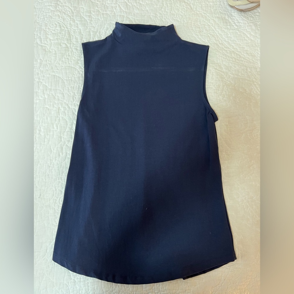 Nic + Zoe Navy Top